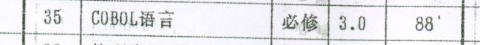 COBOL Score